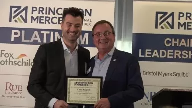 Champion for Business Chris English Princeton Mercer Regional Chamber of Commerce
