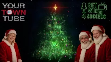 SANTA GET WIRED FOR SUCCESS PETER WEEDFALD, GABI JOHNSON, MIKE JOHNSON YourTownTube