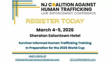 NJ Coalition Against Human Trafficking LEO Conference NJCAHT 2026