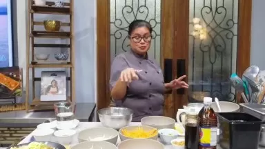 Maricel's Kitchen Cooking Filipino Food Okoy Ukoy Shrimp Fritters Recipe