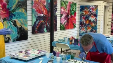 Adriana Groza Art Original Paintings, Corporate Art, Workshops and Events.