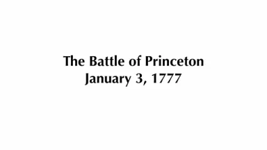 Princeton Battlefield Help Us Build a Visitors Center at Princeton Battlefield