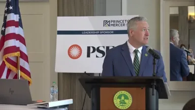 State of the County Dan Benson Mercer County Executive