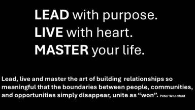 Lead. Live. Master. PETER &amp; GABI LEAD September 28 @Jasna Polana Princeton by YourTownTube