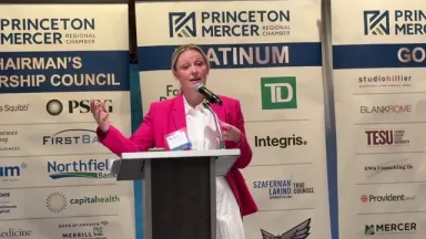 Amy Herbold, CEO, Choose New Jersey Princeton Mercer Chamber 7 9 26