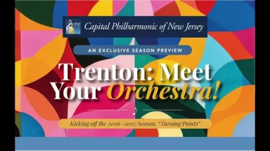 Meet Your Orchestra! Capital Philharmonic of New Jersey Sept. 17th @The Lobby Club