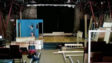 Passage Theatre EXCLUSIVE! 'Teen Dad'Time Lapse of Set Construction