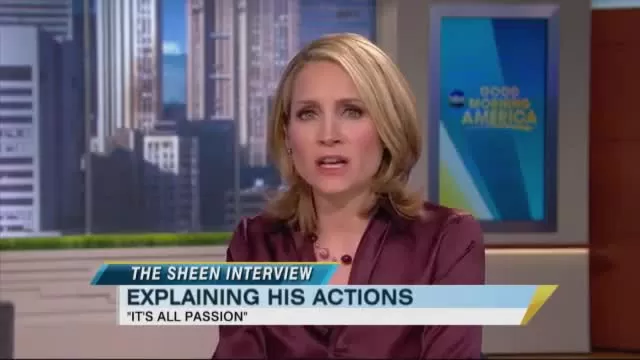 Infamous Charlie Sheen Interview. Wow!