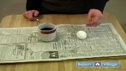 Easter Craft for kids - How to Decorate Easter Eggs with cra