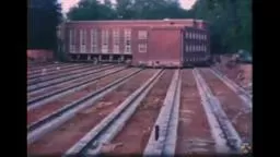 1963 Corwin Hall move to accommodate construction of Roberts