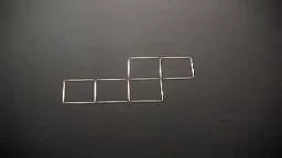 5 squares into 4
