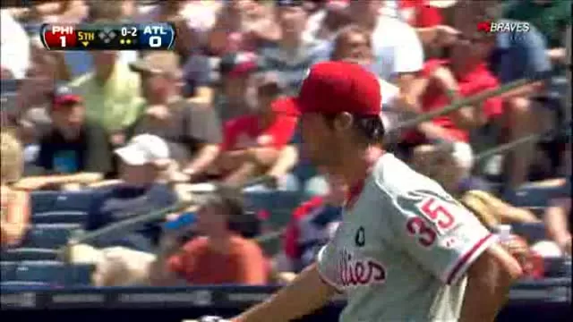Hamels, Phillies Top Braves.