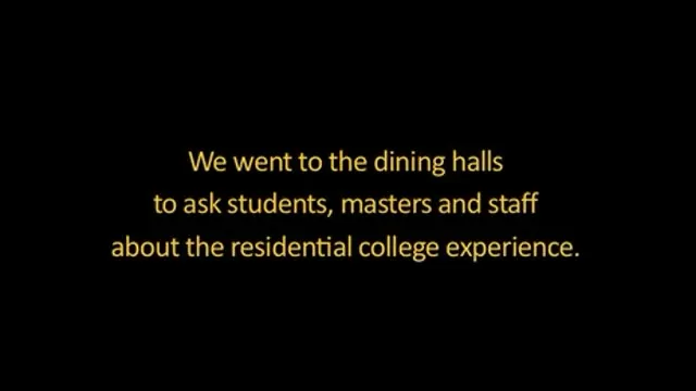 'Welcome to Princeton's Residential Colleges'