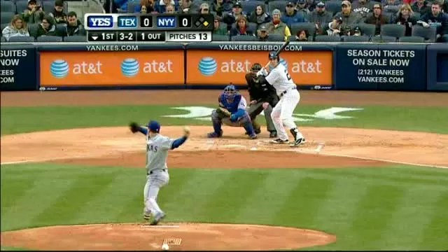 Yankees Beat Rangers
