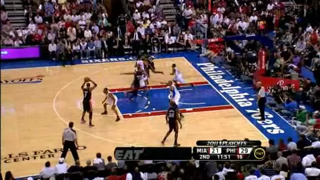 76ers Cooled by Heat.