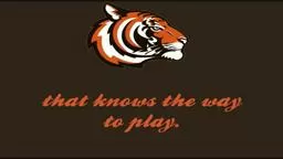 Fight Song, Princeton Tigers.
