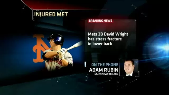 Mets Wright Injured