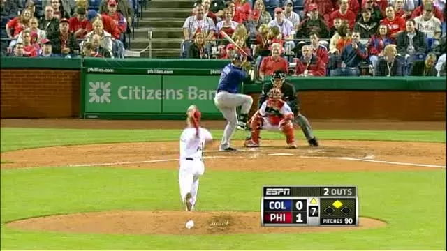 Phillies Top Rockies