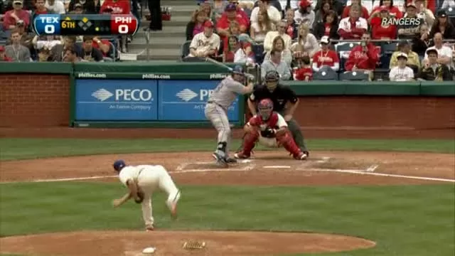 Rangers Clip Phils