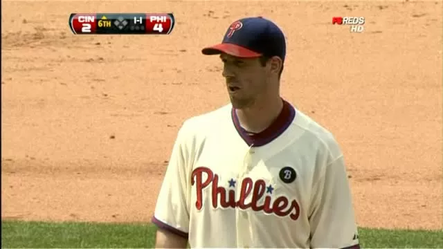 Phillies Afternoon Over the Reds