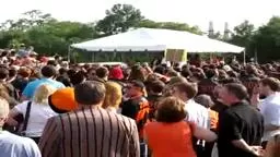 The P-rade Concludes with the Singing of Old Nassau!‬ 2010