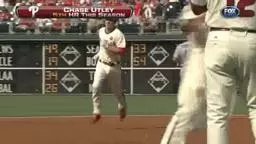 Utley Pounds Padres