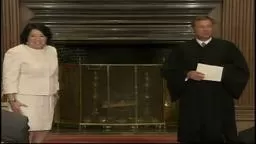 ‪Justice Sonia Sotomayor‬ (Princeton '76) Swearing In