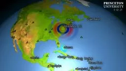 Earthquake Princeton ShakeMovie shows Virginia earthq