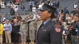 FDNY Sings Anthem