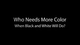 Black and White Wedding