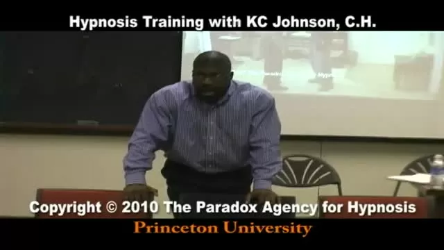 Hypnosis Training at Princeton University.