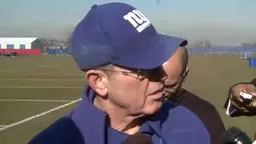 Giants' Coughlin on Cowboys game