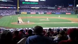 Phillies, From the Seats in the Ninth, Dramatic Lidge Save Strikeouts.