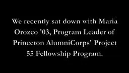 AlumniCorps Princeton Project 55