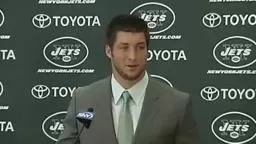 TebowGreetsJets