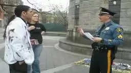 Police Officer Has Wrong Permit at Shame On You Princeton!