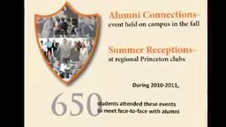 PrincetonCareerServices Connections Are Important: