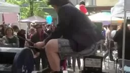 Gabriel Sashihara Drumming at Communiversity