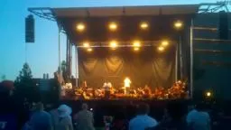 PU Orchestra at Reunions Fireworks Concert