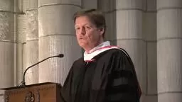 Moneyball Author Princeton Grad at Princeton Baccalaureate 2