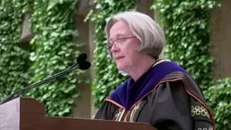 PresidentTilghman's PrincetonCommencement Speech - Excerpts