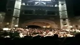 SweetCaroline Arch Sing Princeton graduates 2012