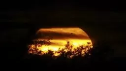 Venus Transit During Sunset filmed at Princeton