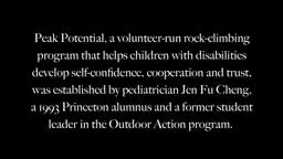 ReachingTheirPeak Princeton University