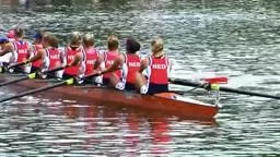 Womens Eight Winner's Boat Princeton's Caroline Lind
