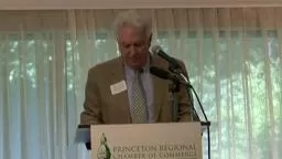 Speaker Luncheon August Princeton Chamber, Scott Morgan