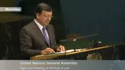 PresidentBarroso Princeton lecture NJ USA