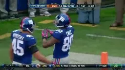 Giants Bop Browns