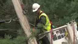 RestorePowerSandy Ameren crews in Princeton, New Jersey,