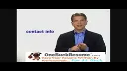 One Buck Resume Compared w/ ResumeEdge